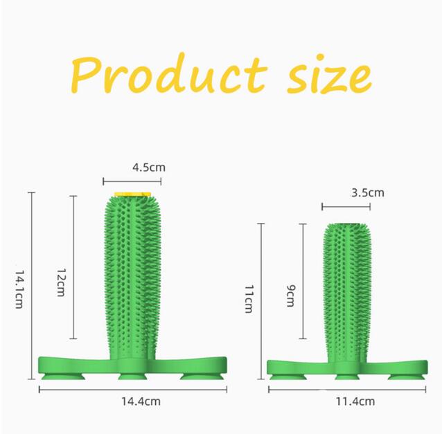 Health Safety Kong Dog Toys for Small Dogs Yorkshire Terrier Tooth Cleaning Toothbrush for Dog Rubber Puppy Suction Cup Chew Toy