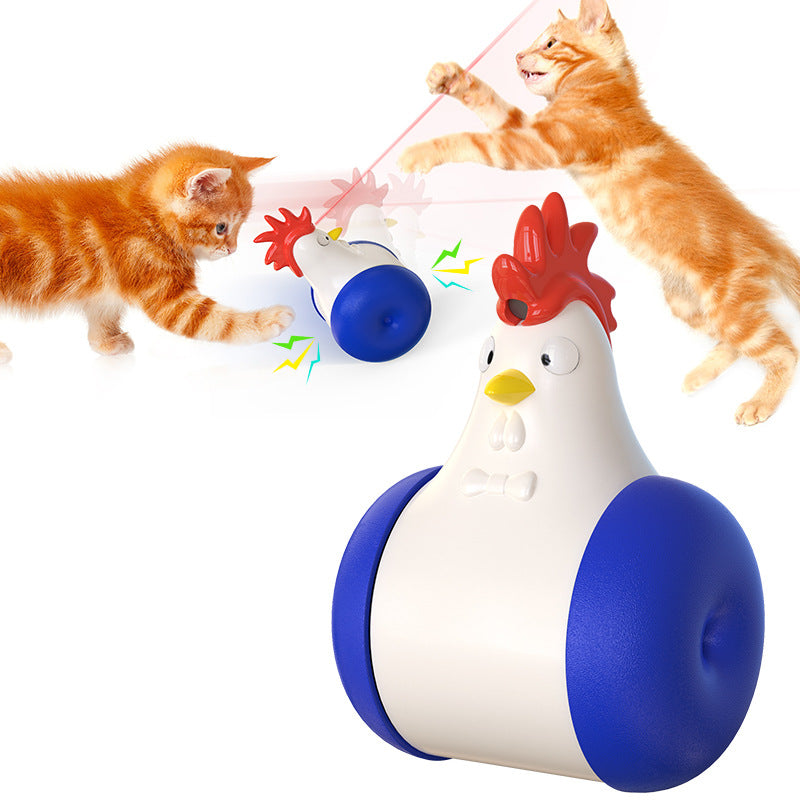 Pet Supplies Electric Sound Infrared Tumbler Laser Funny Cat Stick Toy