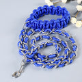 Anti-Bite Dog Chain Big Dog Traction Rope Golden Retriever Samoyed Husky Iron Traction Rope Pet Supplies