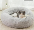 Round Plush Pet Winter Warm Pet Cat Litter Dog Bed Cat Mat Pet Supplies Dog Kennel Cat Litter
