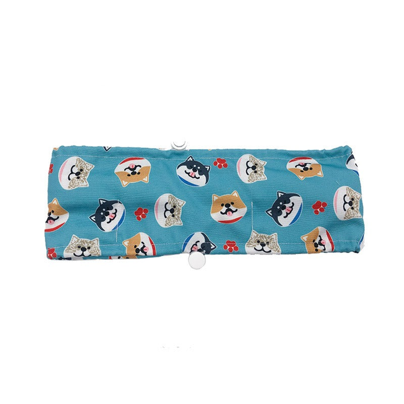 Pet cooling scarf dog summer cooling ice scarf cooling supplies French Dou Corgi cooling clothes