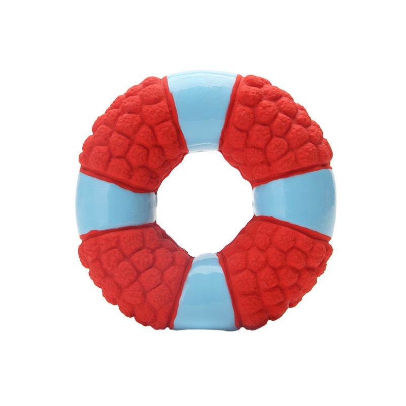 Pet Supplies Latex Starfish Lifebuoy Sound Series Puppy Teddy Medium and Large Dog Toys