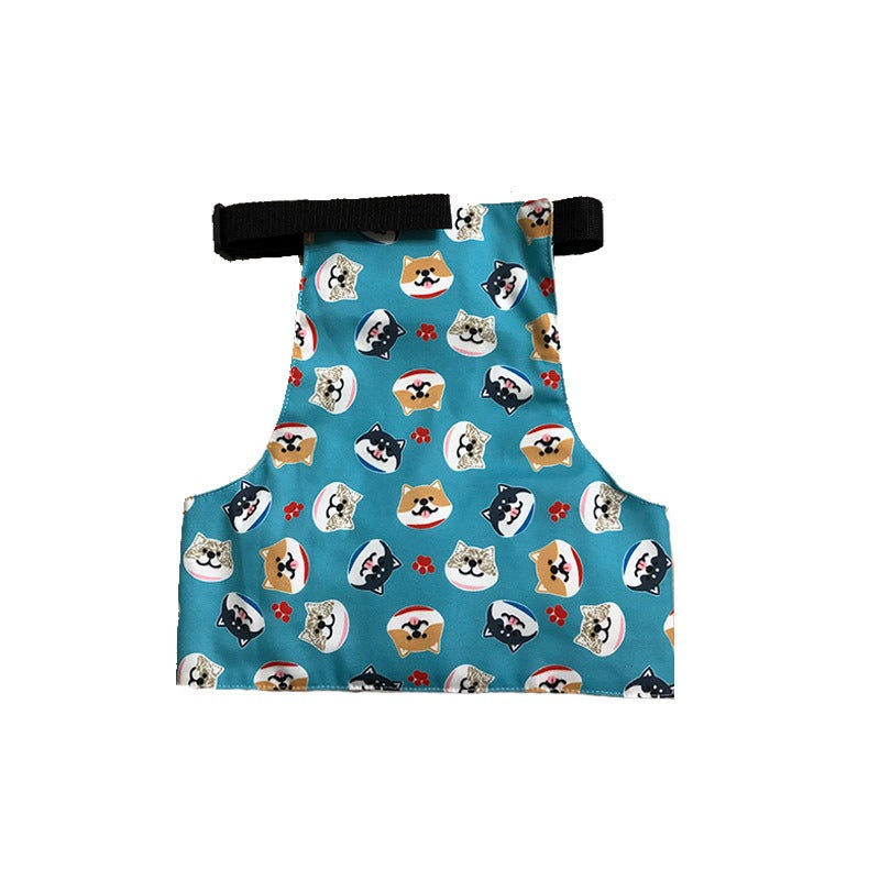 Pet cooling scarf dog summer cooling ice scarf cooling supplies French Dou Corgi cooling clothes