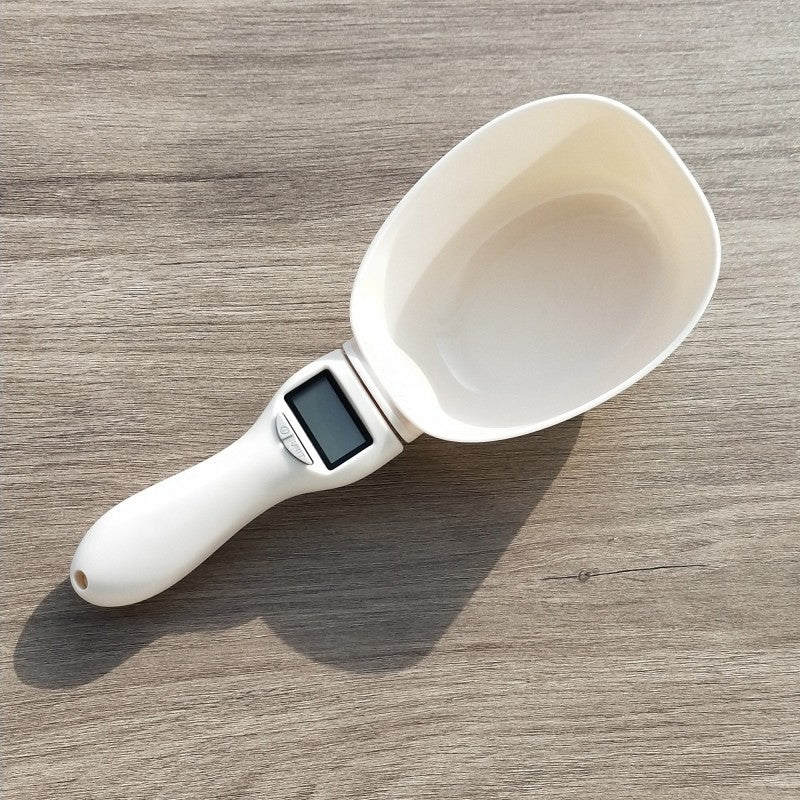 Pet Measuring Cup Cat Food Dog Food Electronic Scale Feeding Measurement Spoon Scale Shovel Scientific Feeding 800g/0.1 Spoon Scale