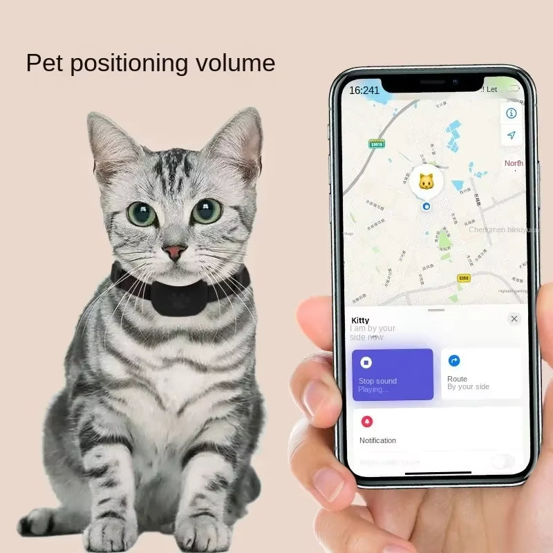 Pet tracking collar