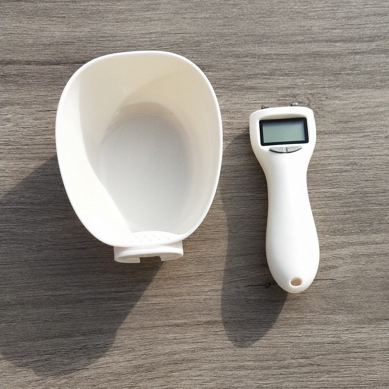 Pet Measuring Cup Cat Food Dog Food Electronic Scale Feeding Measurement Spoon Scale Shovel Scientific Feeding 800g/0.1 Spoon Scale