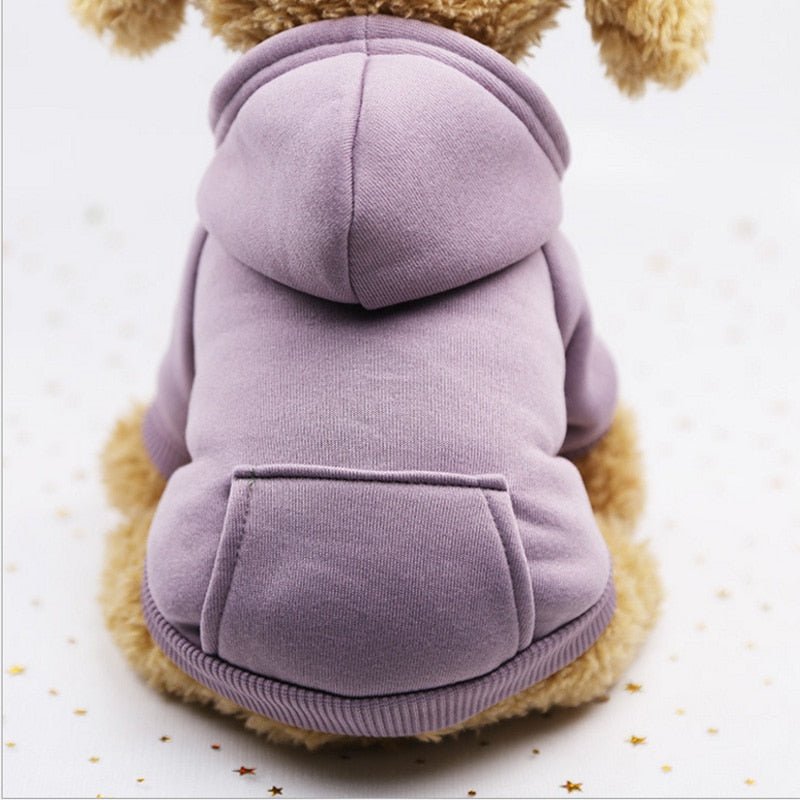 Dogs clothes Dog Hoodies Autumn and winter warm sweater For Dogs Coat Jackets Cotton Puppy Pet Overalls For Costume Cat clothes